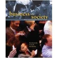 Business and Society: Ethics and Stakeholder Management, First Canadian Edition