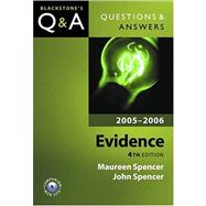 Questions And Answers Evidence 2005-2006