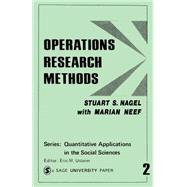 Operations Research Methods As Applied to Political Science and the Legal Proc