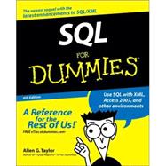 SQL For Dummies<sup>®</sup>, 6th Edition,9780470046524