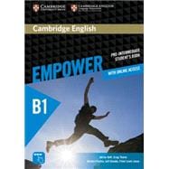 Cambridge English Empower Pre-intermediate + Online Assessment and Practice + Online Workbook