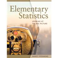 Elementary Statistics Looking at the Big Picture book cover, ISBN 9780495016526