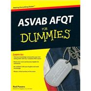 ASVAB AFQT For Dummies