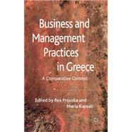 Business and Management Practices in Greece