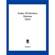 Zodiac of Dendera, Epitome