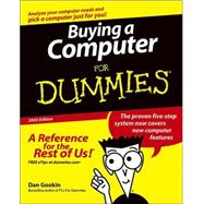 Buying a Computer For Dummies<sup>®</sup>, 2005 Edition