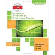 Lab Manual for Andrews A+ Guide to IT Technical Support, 9th Edition