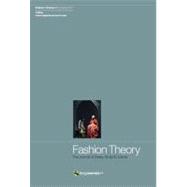 Fashion Theory Volume 14 Issue 4 The Journal of Dress, Body and Culture