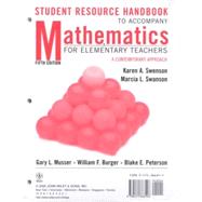 Mathematics for Elementary Teachers: A Contemporary Approach : Student Resource Handbook