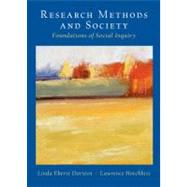 Research Methods and Society Foundations of Social Inquiry