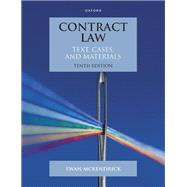 Contract Law Text, Cases and Materials