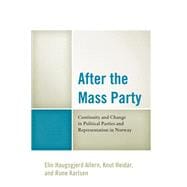 After the Mass Party Continuity and Change in Political Parties and Representation in Norway