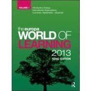 The Europa World of Learning 2013