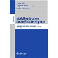 Modeling Decisions for Artificial Intelligence