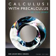 Calculus I with Precalculus, 3rd WebAssign (1-year access)