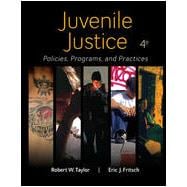 Juvenile Justice: Policies, Programs, and Practices