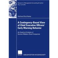 A Contingency-Based View of Chief Executive Officers' Early Warning Behaviour
