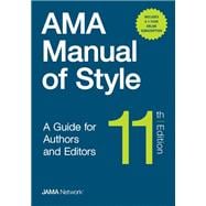 AMA Manual of Style A Guide for Authors and Editors - hardcover/Online Bundle Package