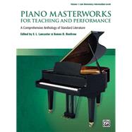 Piano Masterworks for Teaching and Performance Item: 00-44628,9781470626563