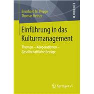 Einführung in Das Kulturmanagement