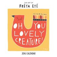 Freya Ete 2016 Wall Calendar
