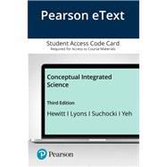 Pearson eText Conceptual Integrated Science -- Access Card