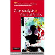 Case Analysis in Clinical Ethics
