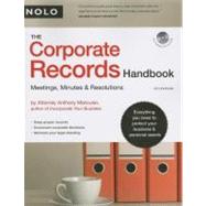 The Corporate Records Handbook: Meetings, Minutes & Resolutions