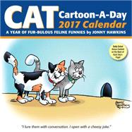 Cat Cartoon-A Day 2017 Day-to-Day Calendar
