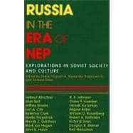 Russia in the Era of Nep