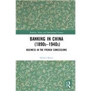 Banking in China 1890s-1940s