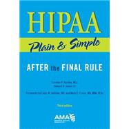 HIPAA Plain and Simple: After the Final Rule
