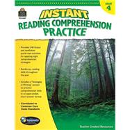 Instant Reading Comprehension Practice, Grade 4