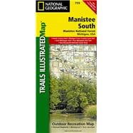 National Geographic Manistee South Manistee National Forest Map