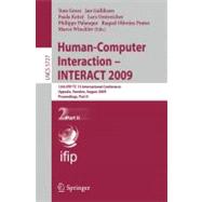 Human-Computer Interaction - Interact 2009