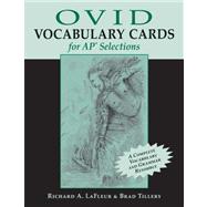 Ovid Vocabulary Cards for AP Selections