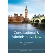 Constitutional and Administrative Law