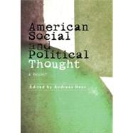 American Social and Political Thought : A Reader