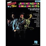 Jimi Hendrix - Smash Hits Easy Guitar Play-Along Volume 14