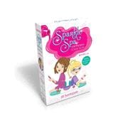 The Sparkle Spa Shimmering Collection Books 1-4 (Glittery nail stickers inside!) (Boxed Set) All That Glitters; Purple Nails and Puppy Tails; Makeover Magic; True Colors