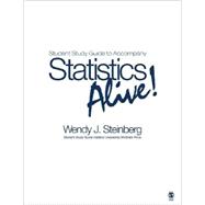 Student Study Guide to Accompany Statistics Alive!