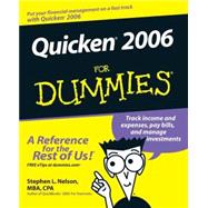 Quicken 2006 For Dummies