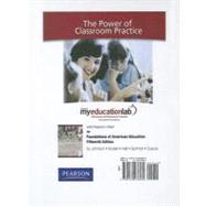 MyEducationLab with Pearson eText -- Standalone Access Card -- for Foundations of American Education