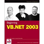 Beginning VB. NET 2003