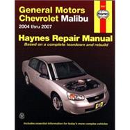 GM Chevrolet Malibu 2004 thru 2007 Automotive Repair Manual