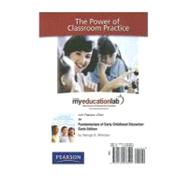 MyEducationLab with Pearson eText -- Standalone Access Card -- for Fundamentals of Early Childhood Education