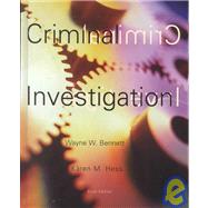 Criminal Investigation (Non-InfoTrac Version)