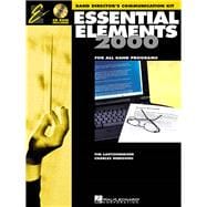 Essential Elements for Band, Directors Communication Kit Book with CD-ROM