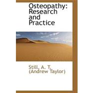 Osteopathy : Research and Practice