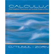 Calculus: From Graphical, Numerical, and Symbolic Points of View